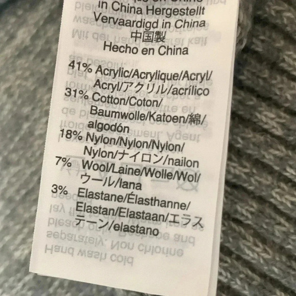 J Crew Mercantile Gray Turtleneck sweater - Picture 8 of 8